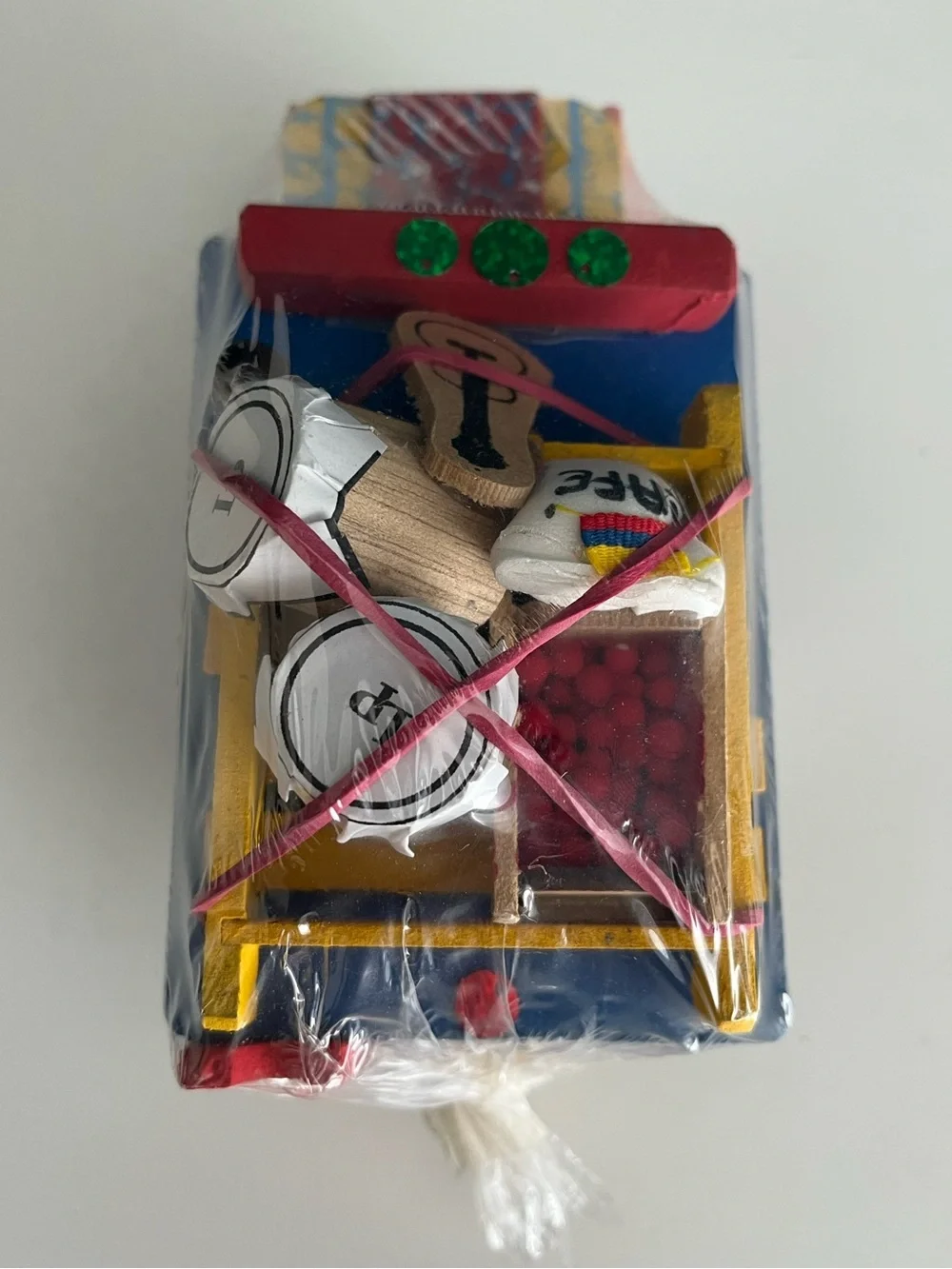Colombia Medellin handmade miniature wooden 